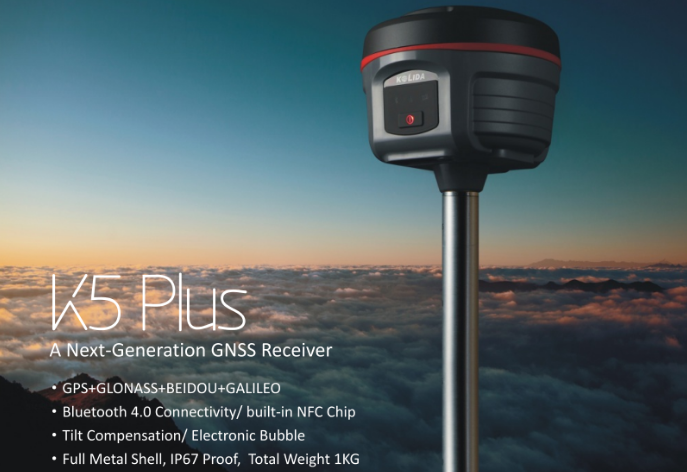 tính năng máy định vị gps 2 tần số rtk k5 plus