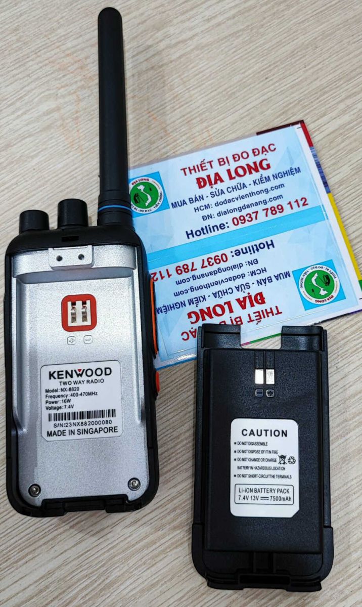 Mua máy bộ đàm Kenwood tại Địa Long