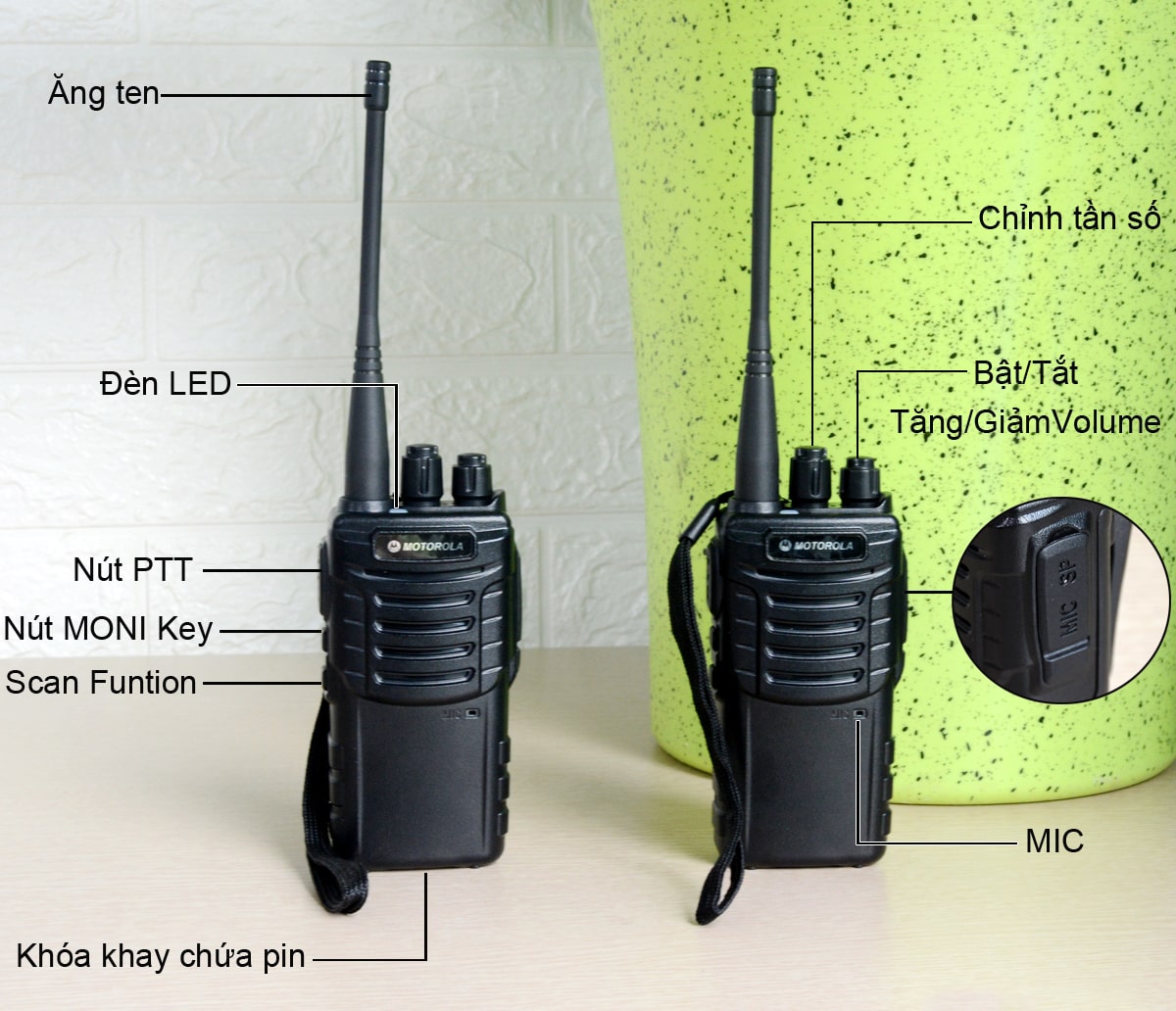 Bộ đàm Motorola GP 1688 là sự lựa chọn hoàn hảo cho bạn và doanh nghiệp với khả năng hoạt động siêu hiệu quả.