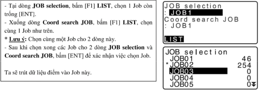 chọn job