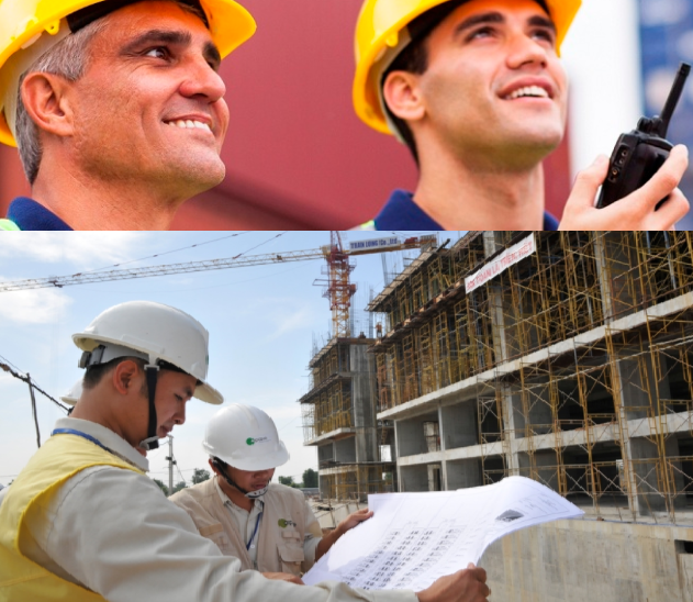 Nhu cầu sử dụng máy bộ đàm trong công trường