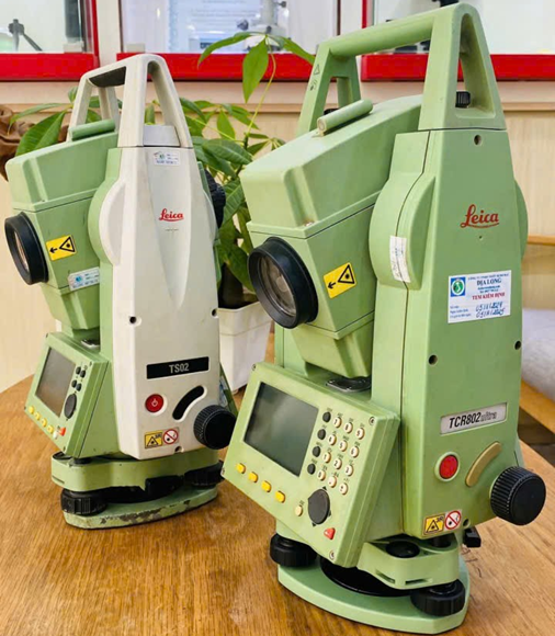 Cho thuê máy toàn đạc tại Địa Long