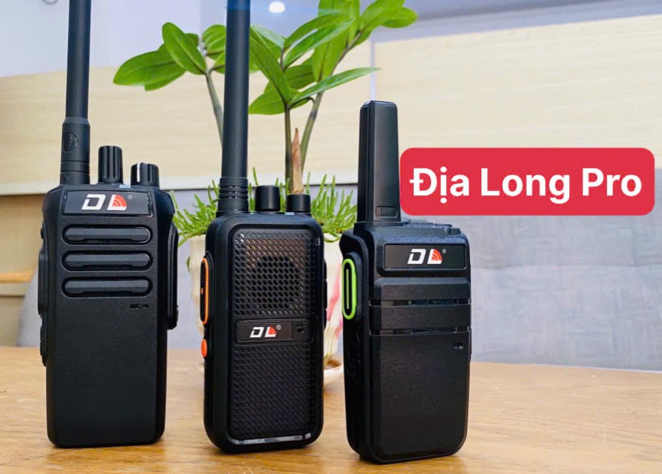 Mua máy bộ đàm chính hãng DL tại Địa Long