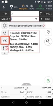 đo vẽ điểm