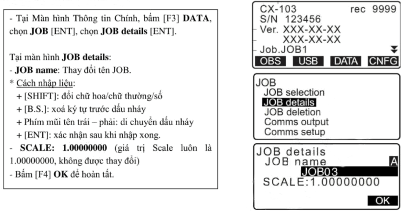 đổi tên job