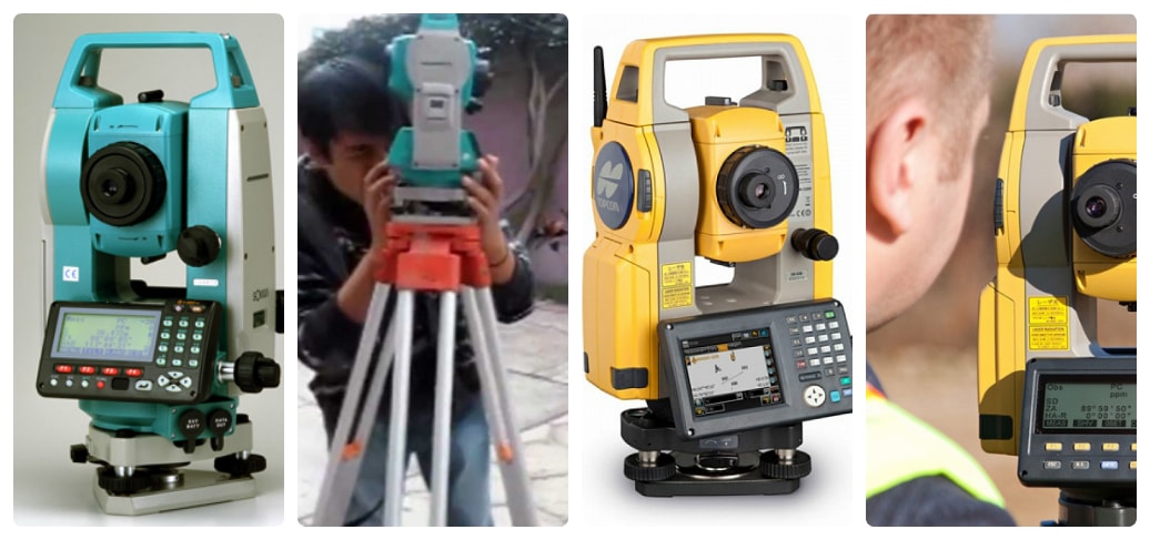 Giá máy toàn đạc điện tử từ 110 đến 120 triệu: Topcon es 105C, Sokkia Set 510