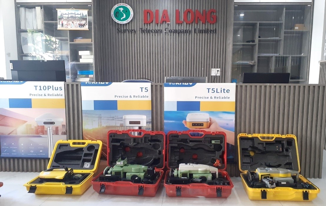 Lợi thế khi thuê máy toàn đạc tại Địa Long