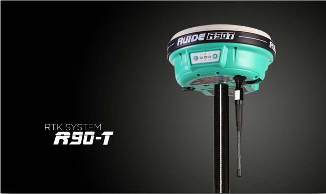 Máy định vị vệ tinh GPS 2 tần Ruider R90T thực hiện hiệu quả những công việc đo lường CORS.