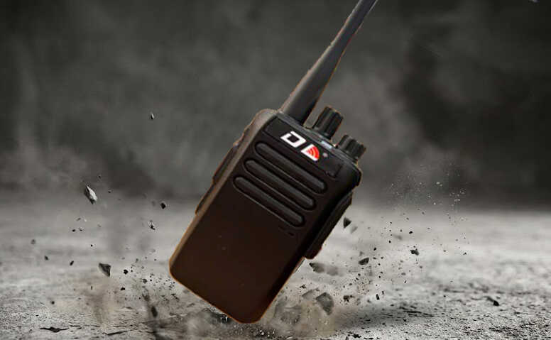 Khả năng chống va đập tốt của bộ đàm dl