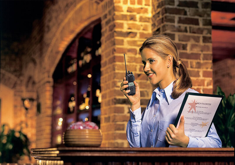 Các mẫu bộ đàm sử dụng cho quán cafe đều được đánh giá rất bền chắc và chất lượng âm thanh, pin đảm bảo hoạt động trong thời gian dài