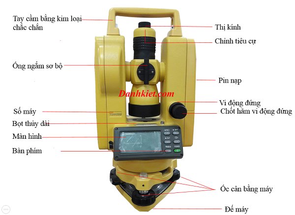 SOUTH DT 02 là sự nâng cấp của các dòng máy kinh vĩ thông thường hiện nay, cho ra kết quả đo nhanh và chính xác cao