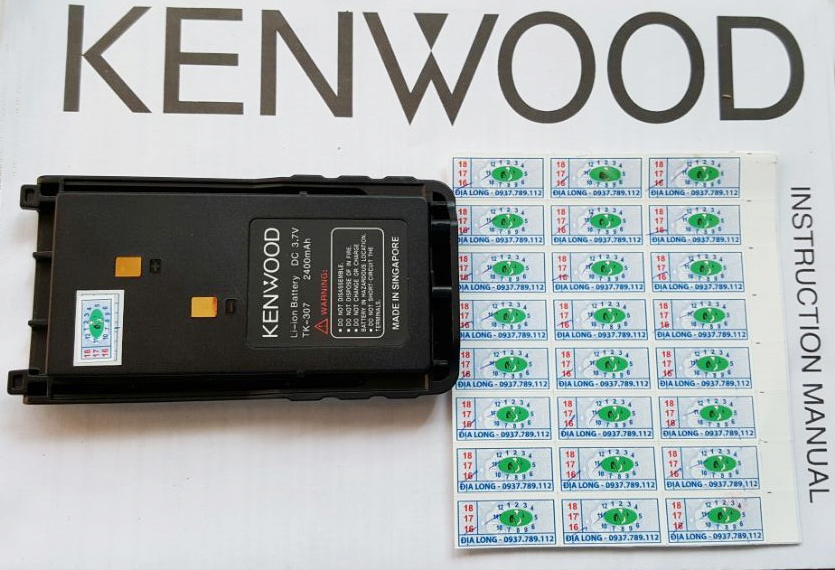 pin máy bộ đàm kenwood tk 307