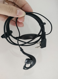 Mua tai nghe bộ đàm Kenwood loại thẳng tại Địa Long