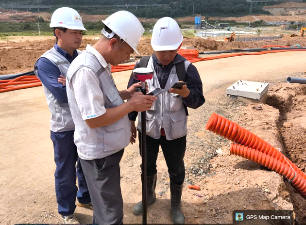 Máy định vị GPS RTK mang lại hiệu quả trong đo đạc