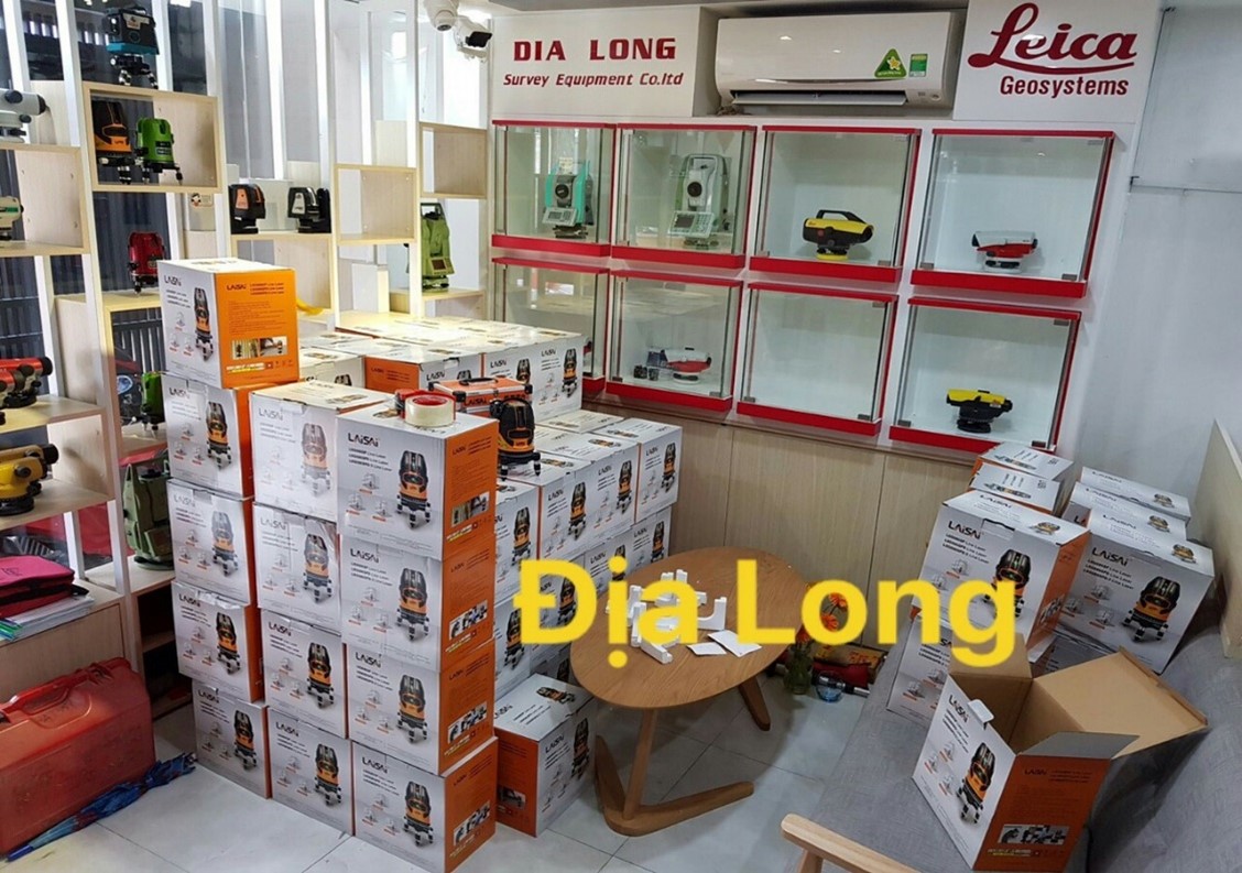 Máy cân bằng laser 5 tia xanh Laisai LSG6860D