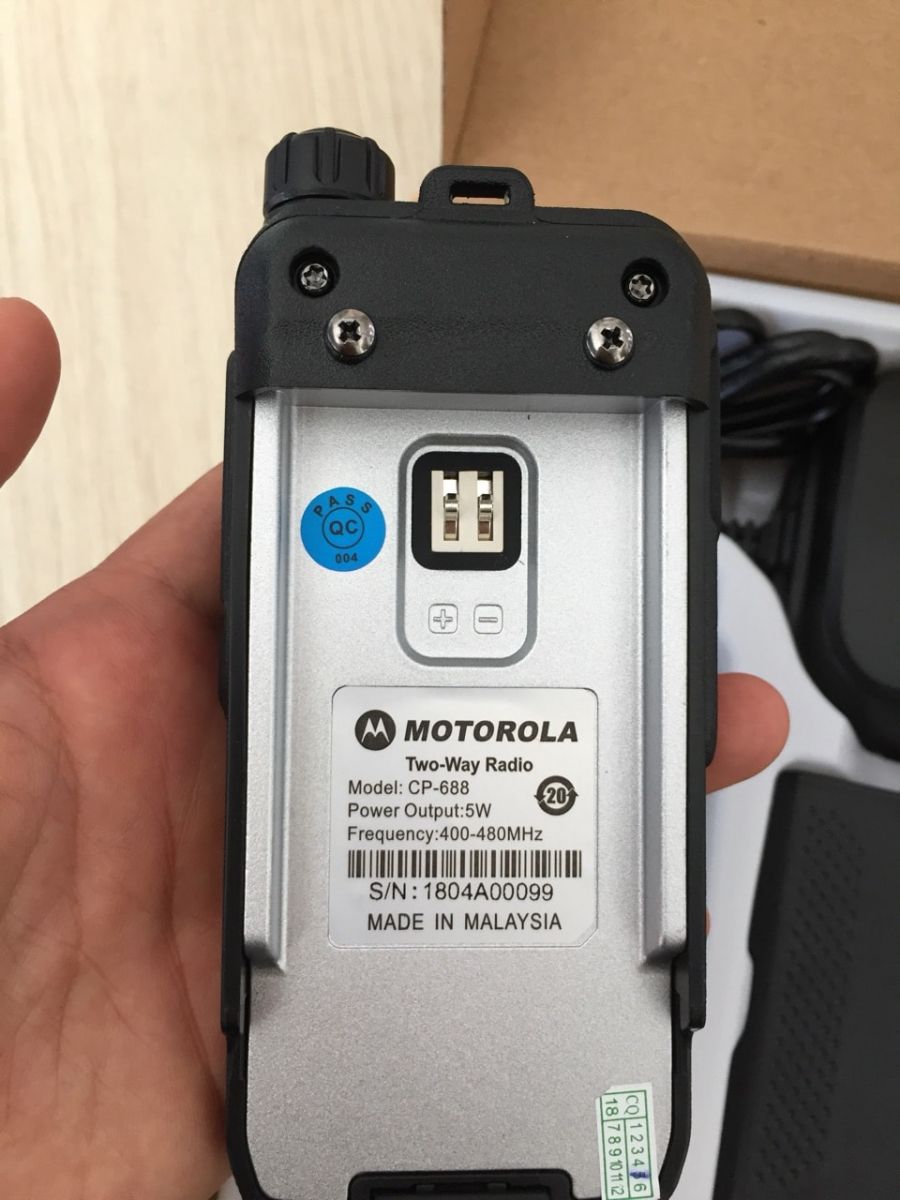 ưu thế của máy bộ đàm motorola cp 688