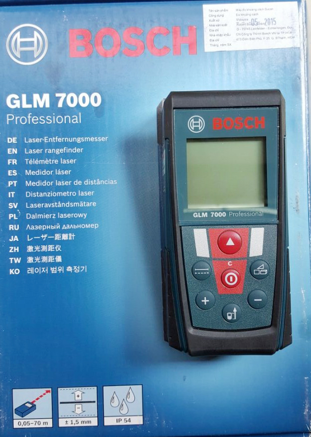 Máy Đo Khoảng Cách Bosch GLM 7000